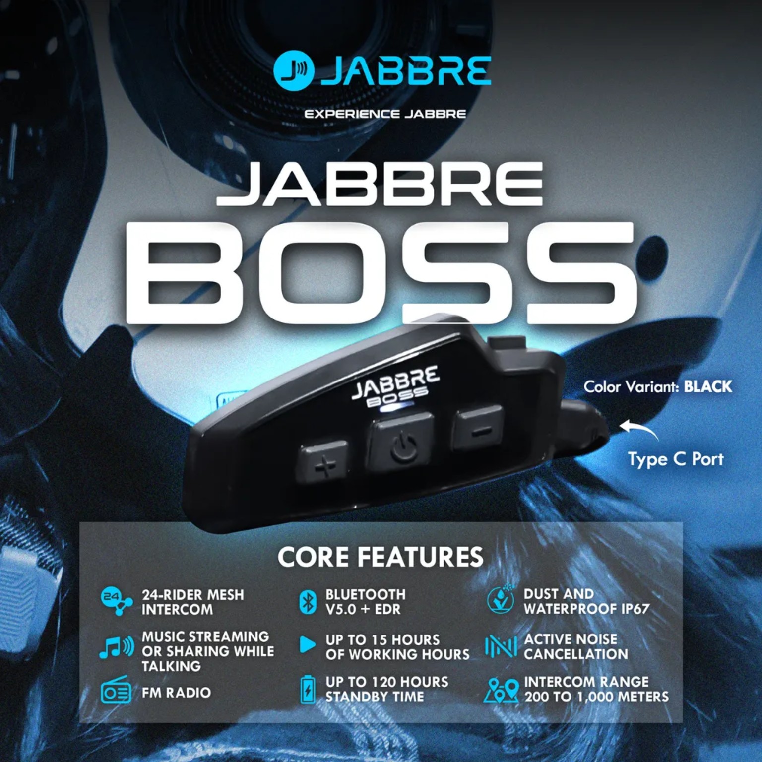 JABBRE BOSS Black image 3