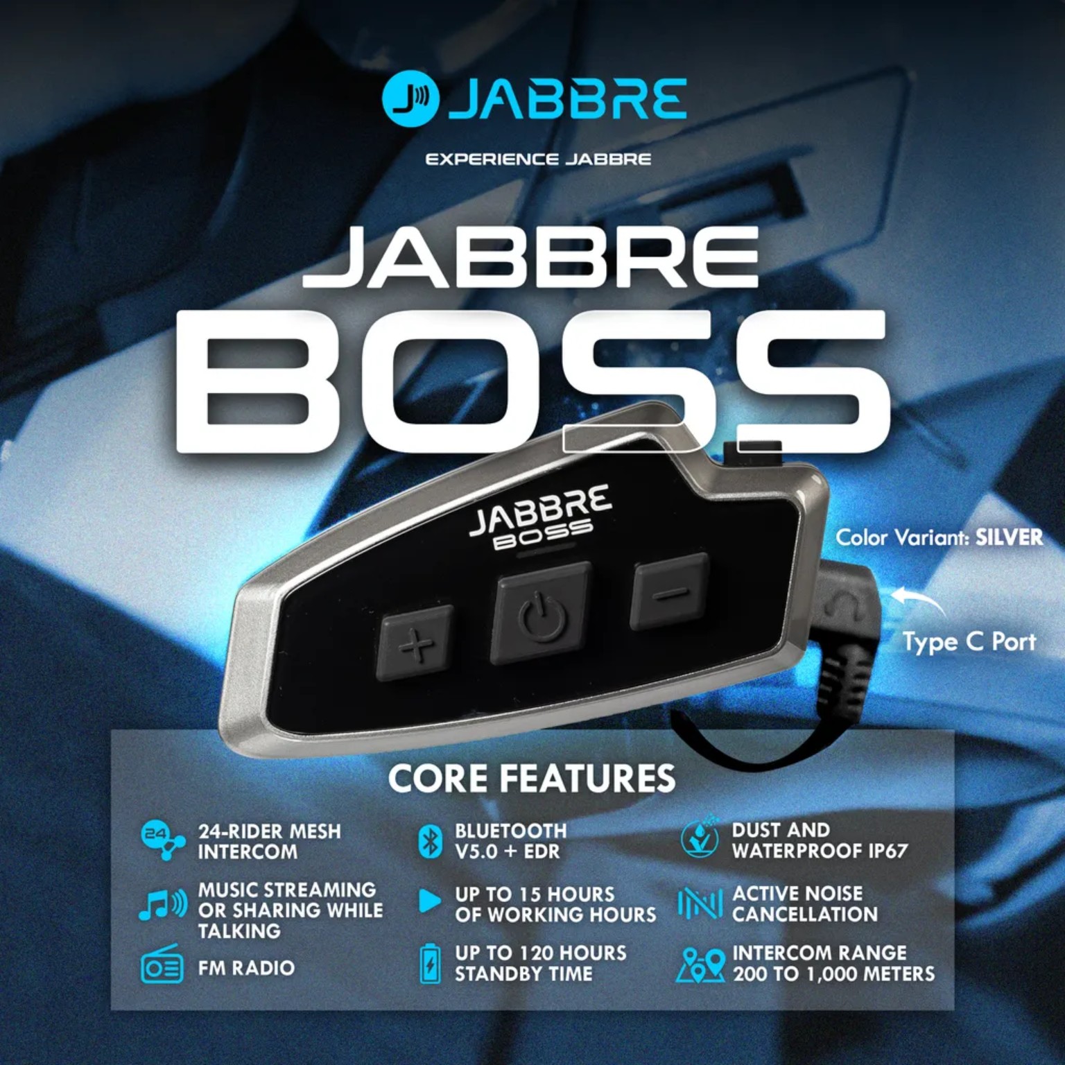 JABBRE BOSS Silver image 3