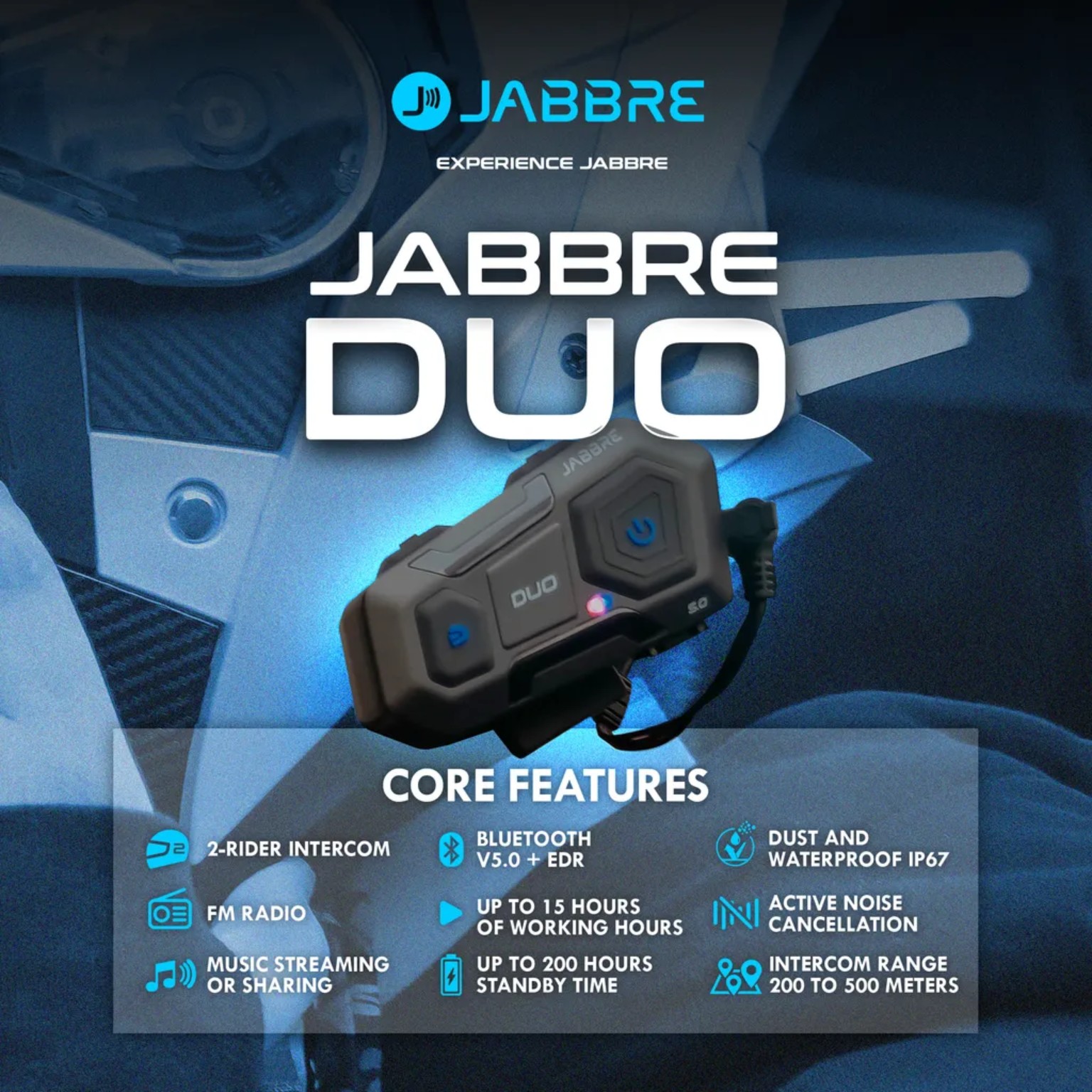 JABBRE DUO Black image 3