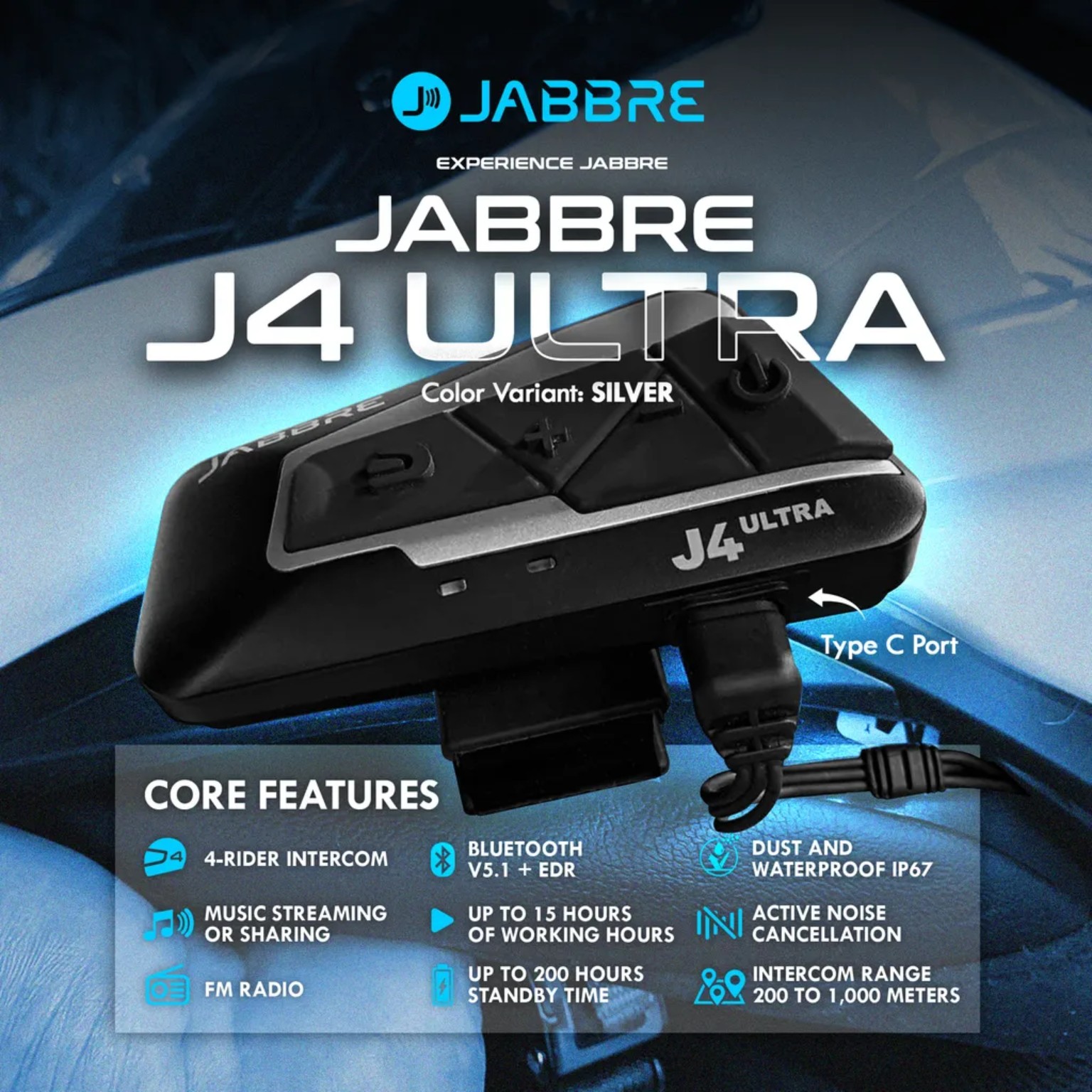 JABBRE J4 ULTRA Silver image 3
